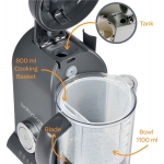 Beaba 芘亞芭 Babycook® SOLO 4合1多功能 嬰兒蒸煮攪拌輔食機 (深灰色)